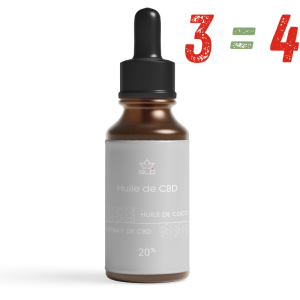 Organic CBD Oil 20% | Full Spectrum | Online Sale Lasalade CBD