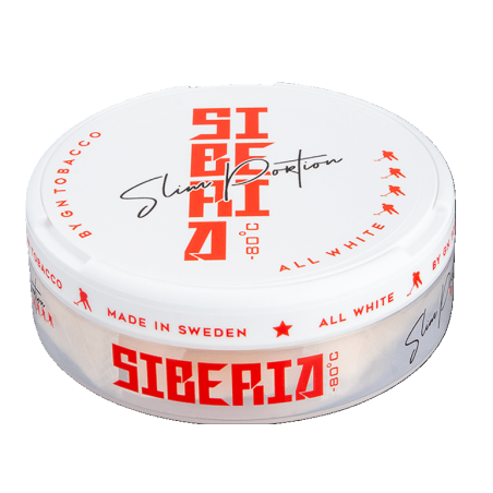 Siberia Weiss – Extremely Strong 15g | Ultra-Powerful All White Snus