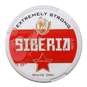 Siberia Rot – White Dry 16g | Snus Estremamente Potente & Secco