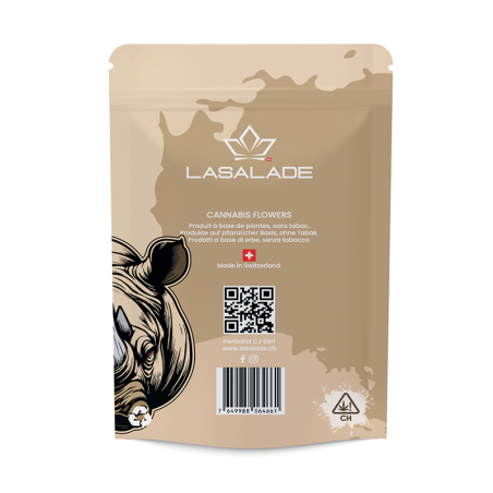 CBD-Blüten White Rhino 8g mit hohem CBD-Gehalt