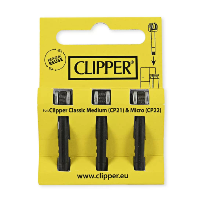 Ricariche Clipper Micro: Pietrine e Rotelle (x3)