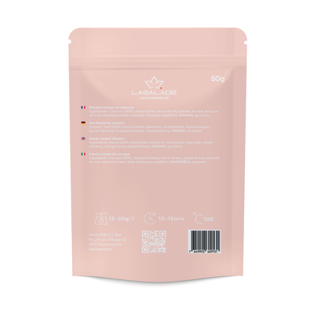 Hanftee Floral Bliss in 50g Packung