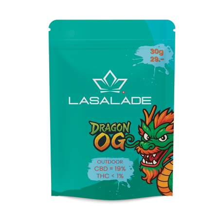 CBD Blüten - Dragon OG 30g: Schweizer Premiumqualität