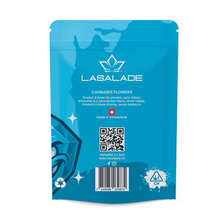 Fleurs de CBD Swiss Gems 30g - Qualité Indoor Suisse, 24% CBD