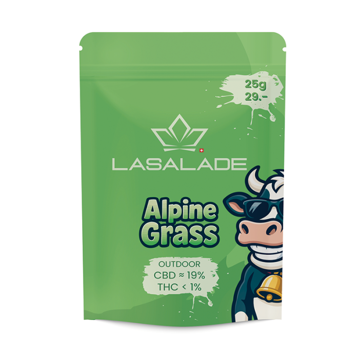 Alpine Grass CBD Blüten - Natürlich & Entspannend aus der Schweiz