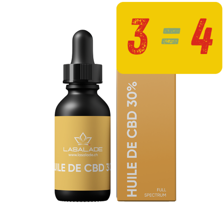 Natural CBD Oil - 30% - Swiss Made Full Spectrum
