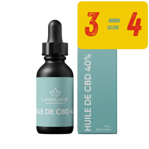 Olio CBD Trova 40% Bio spettro completo|Lasalade CBD