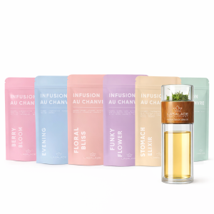 Wellness Hemp Gift Set with Tea Infuser Bottle