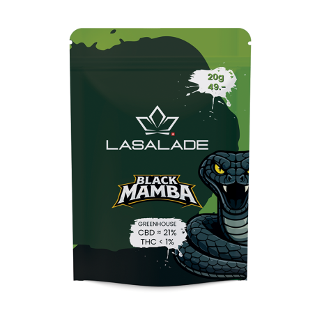 CBD-Blüten Black Mamba 20g Premium Qualität