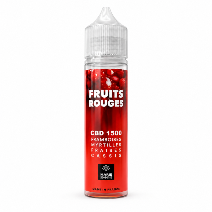 E-liquide CBD - Fruits Rouges