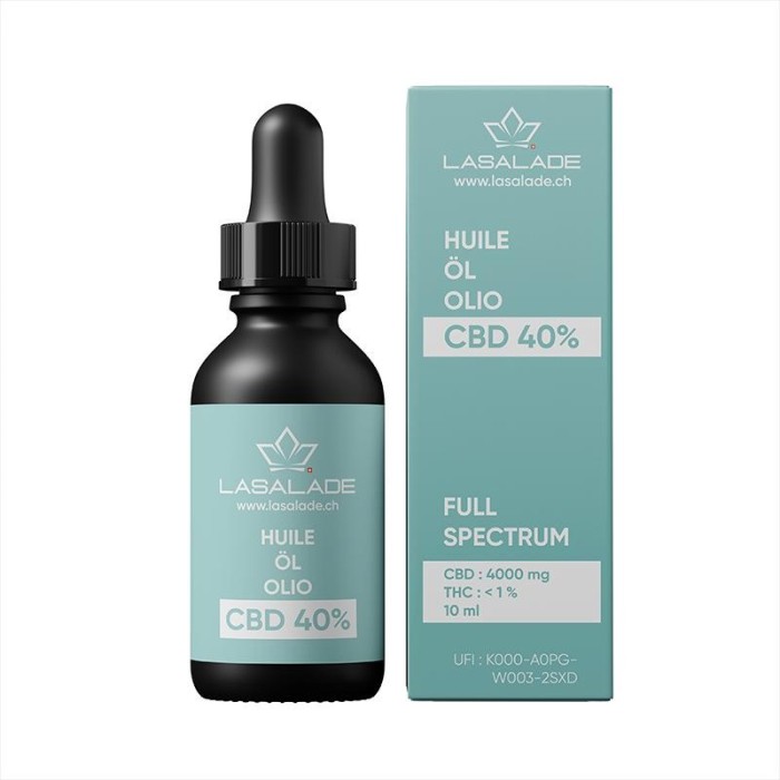 Huile de CBD naturelle - 40%