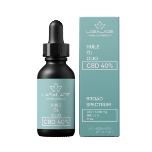 Huile de CBD 40% Broad Spectrum Naturelle