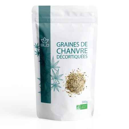 Hemp seeds decorate organic 300g - free delivery - Lasalade.ch