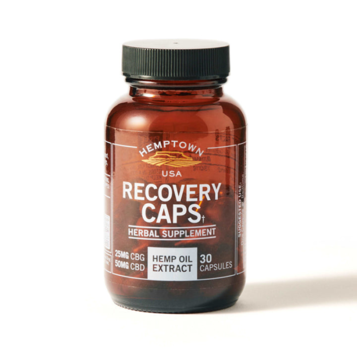 Capsule di CBD - Recovery Caps - Hemptown