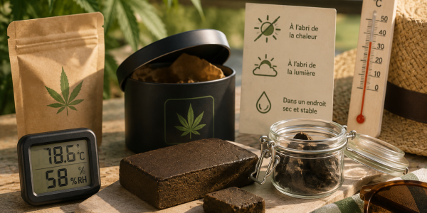 Hash di CBD: Come conservarlo per preservare aroma e consistenza, soprattutto in estate