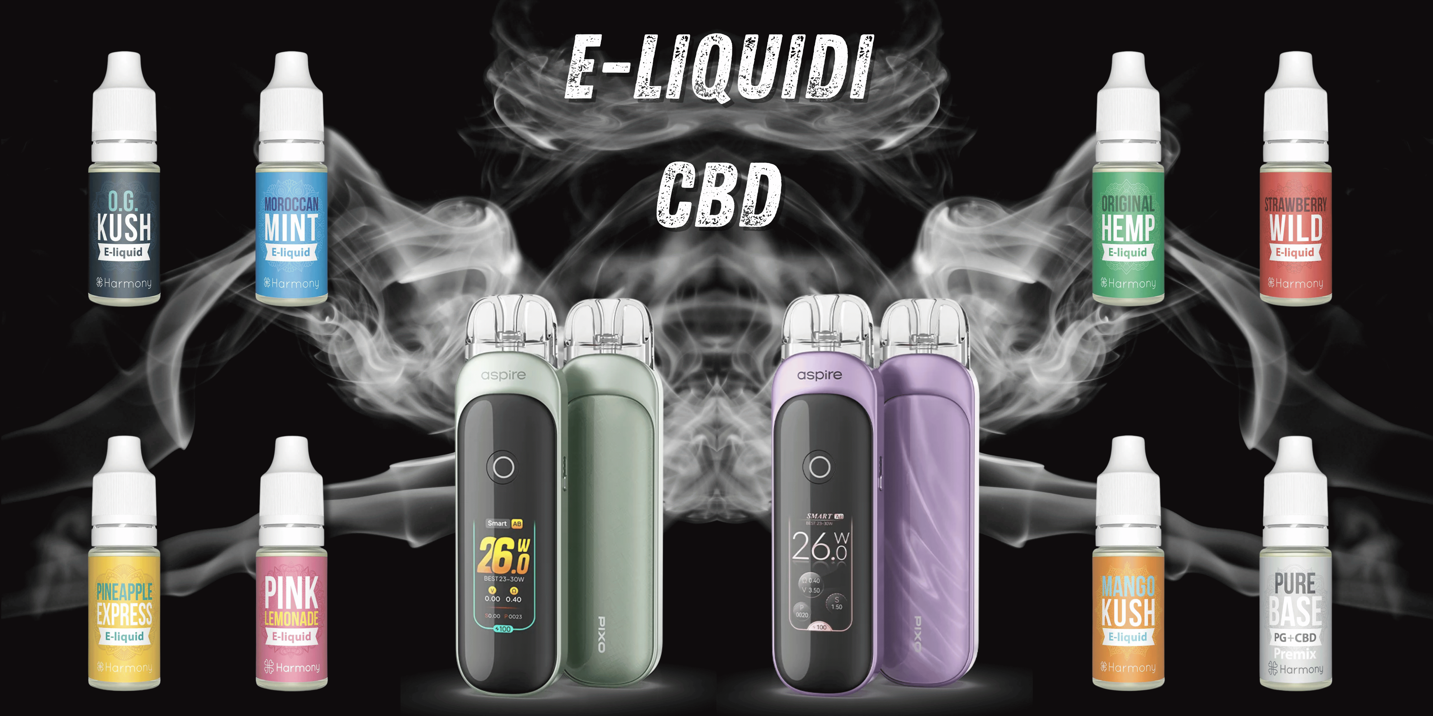 E-LIQUIDI CBD